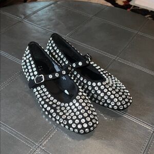 A new day ballet flat with rhinestone embellishment